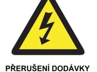 Upozornění na odstávku elektřiny